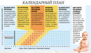 Вероятность наступления беременности при ППА на 20 день цикла