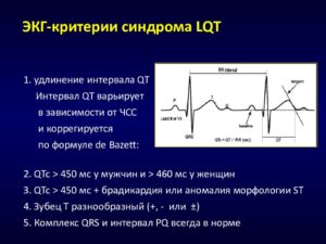 Что такое удлинение корригированного QT-интервала?