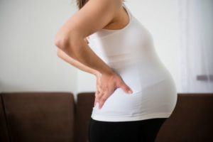 Тянет поясницу на 6 недели беременности