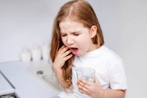 Ребенок задыхается при кашле