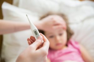 Высокая температура у ребенка третий день