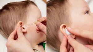Острая боль при закапывании капель в ухо