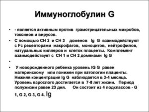 Повышен иммуноглобулин M и G